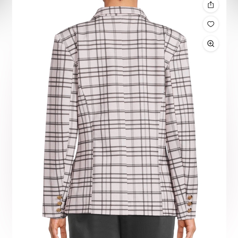 Attitude Unknown Women’s Blazer, Size XL NEW (White) - Picture 3 of 10